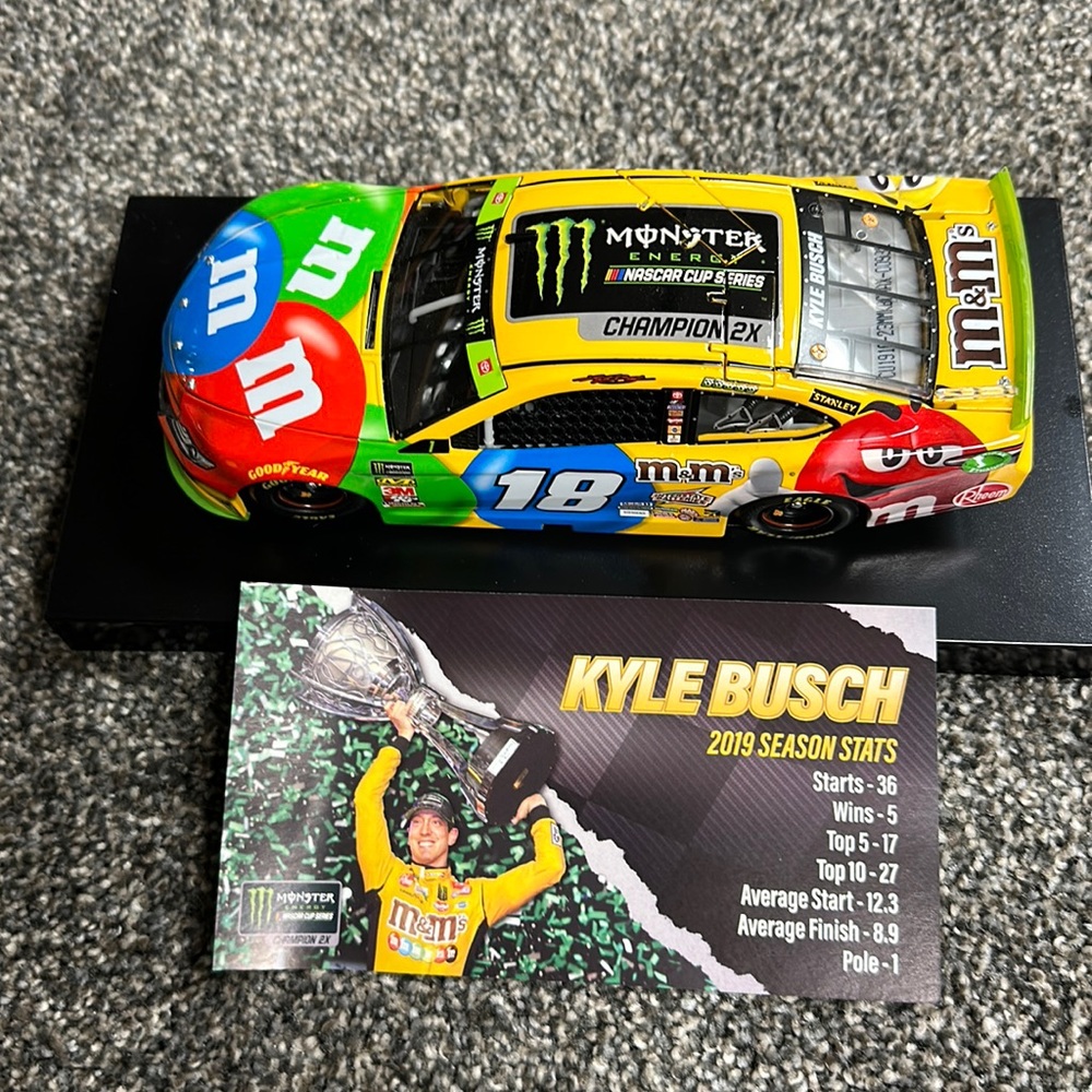 Kyle Busch 2019 M&M’S Champion